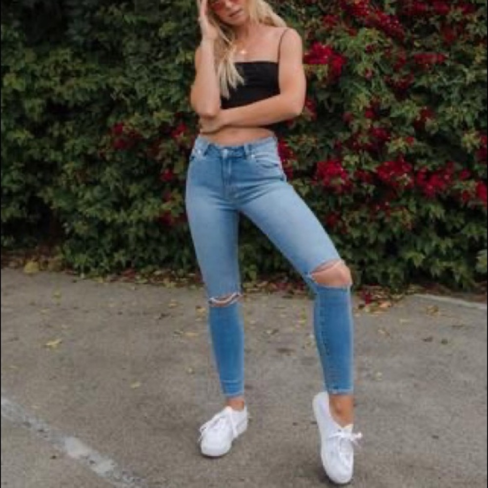 NWT Rolla’s Westcoast Ankle in Sunny Torn